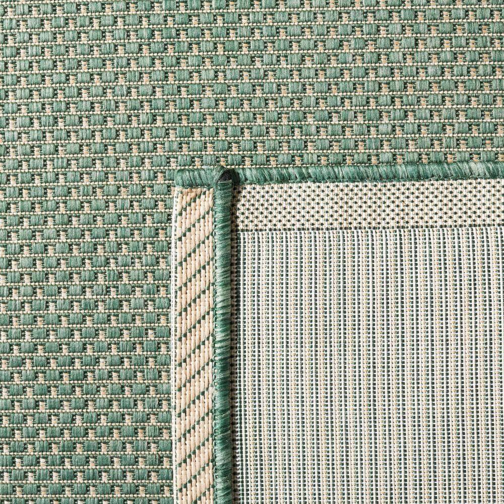 Courtyard CY7987 Power Loomed Indoor/Outdoor Area Rug - Dark Green/Beige - 5'3"x7'7" - Safavieh.