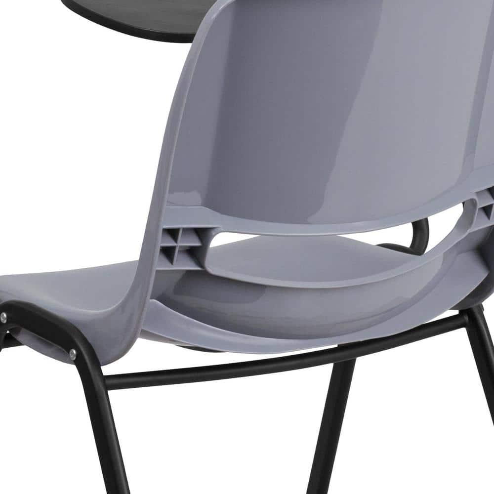 Westley Ergonomic Shell Chair with Right Handed Flip-Up Tablet Arm