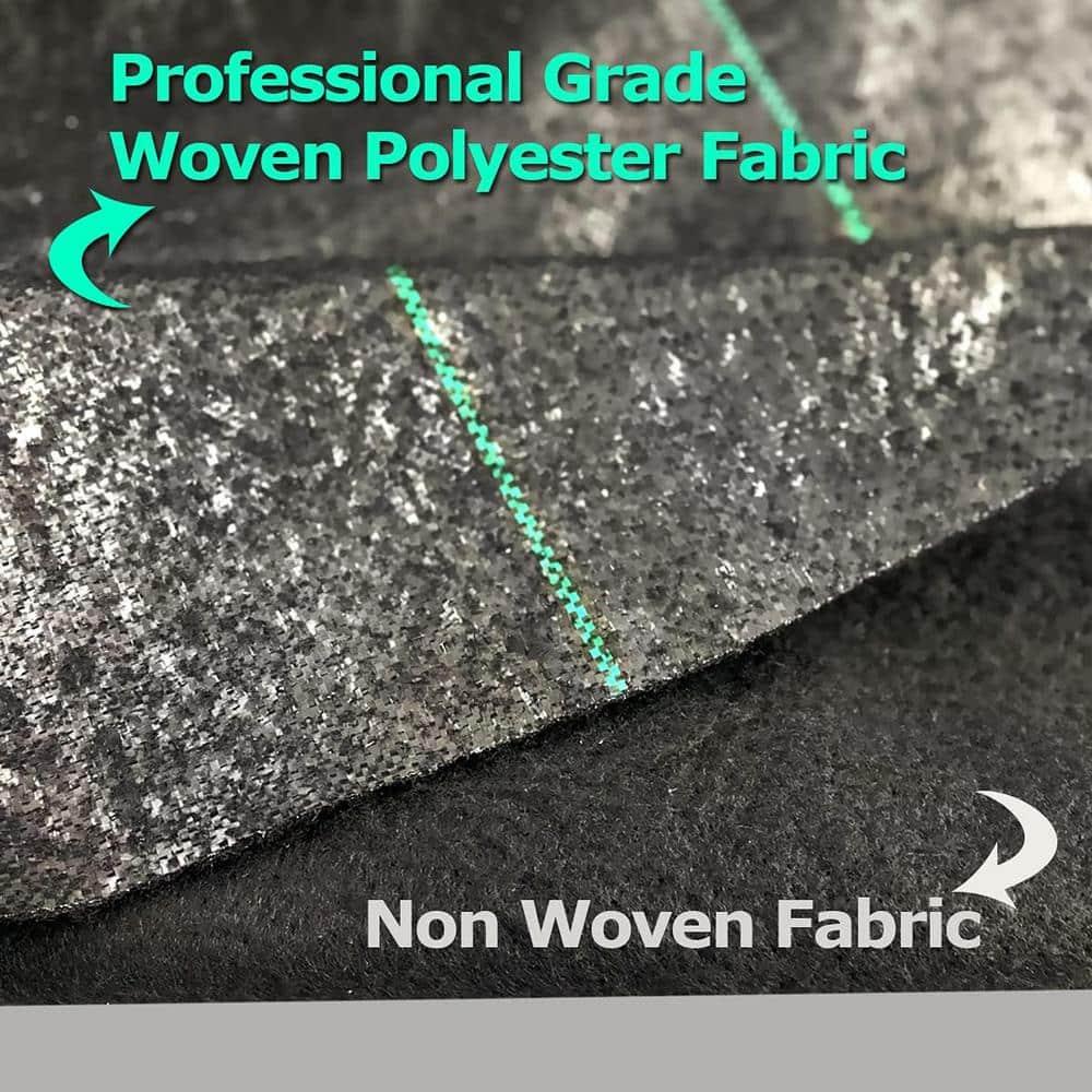 Ashman Online Woven Polyester Weed Barrier Fabric, 3 Feet x 50 Feet