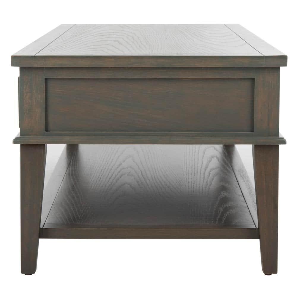Manelin Coffee Table - Ash Grey - Safavieh