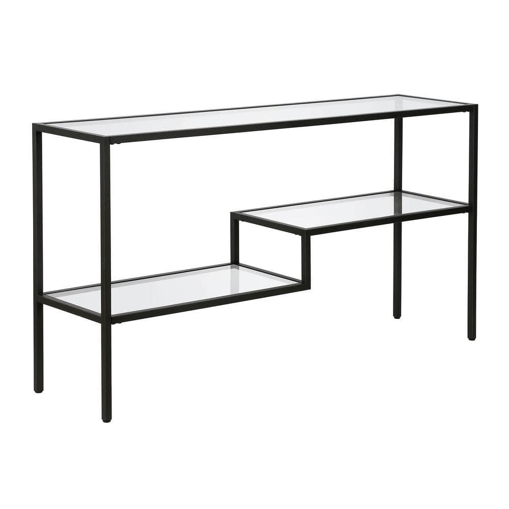 Lovett Glass Top Console Table