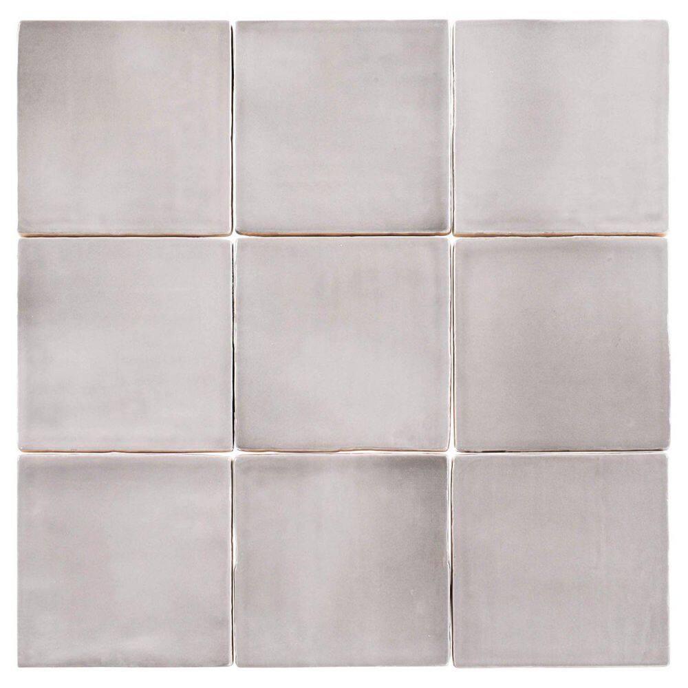 Andova Fion 4-in. Mediterranean-Inspired Glossy Ceramic Wall Tile