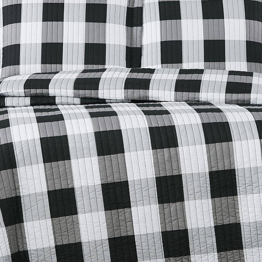 Truly Soft Buffalo Plaid Farmhouse / Country Plaid Quilt Set