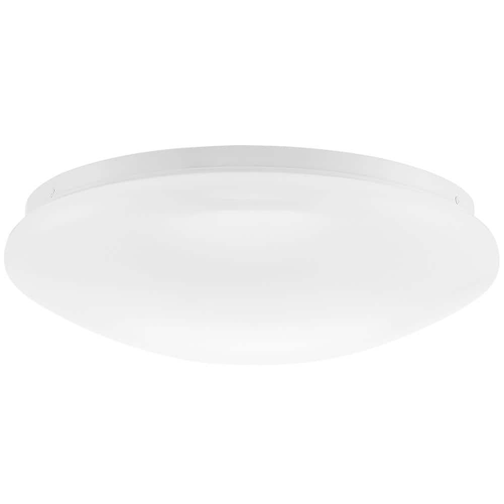 Luvoni by Maxxima 13 in. Smart WiFi LED Mushroom Light Ceiling Fixture, Dimmable, CCT 2000K-5000K, 1500 Lumens