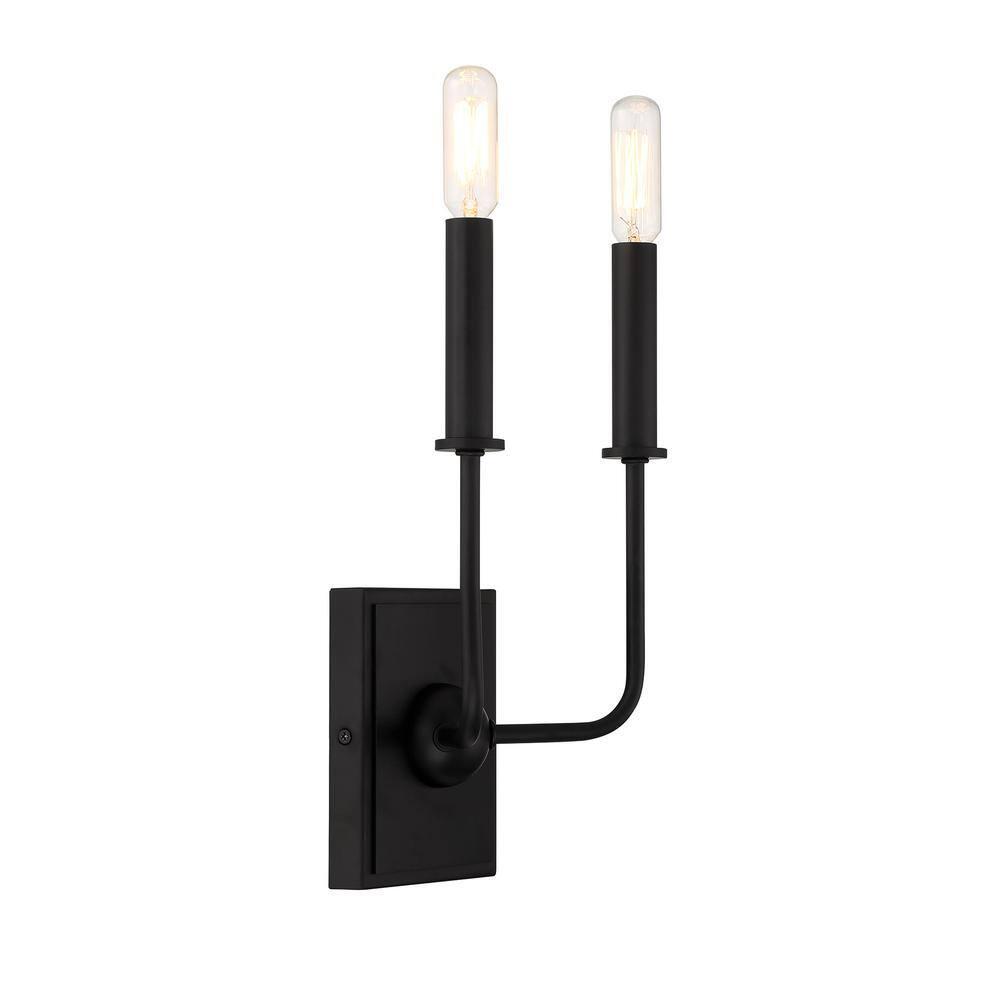Savoy House Avondale 2 - Light Wall Light in  Matte Black