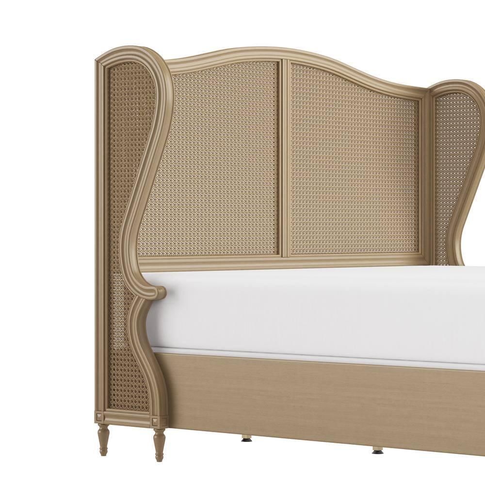 Gia Wingback Storage Bed