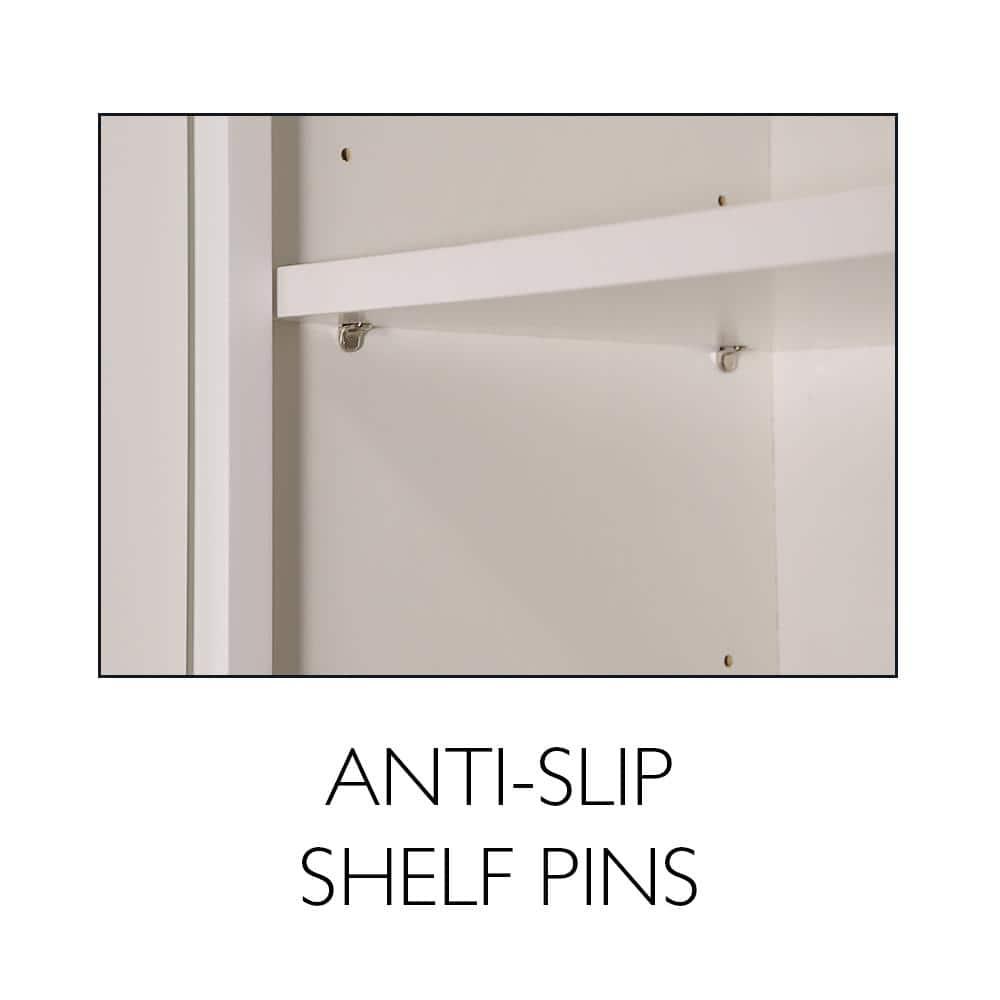 Design House 561613 Brookings Unassembled Shaker Tall Wall Kitchen Cabinet 36x24x12, White