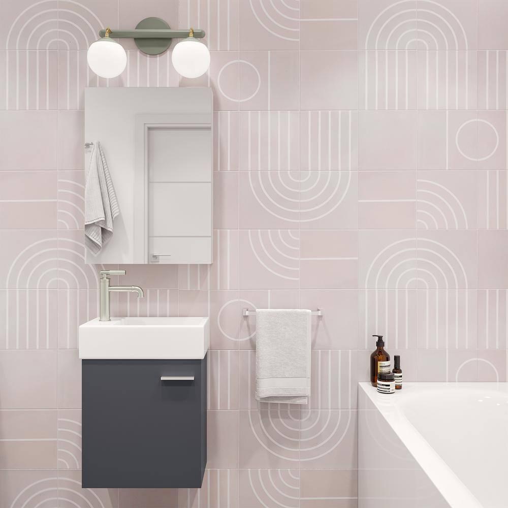 Colmer 18" Wall-Mounted Bathroom Vanity