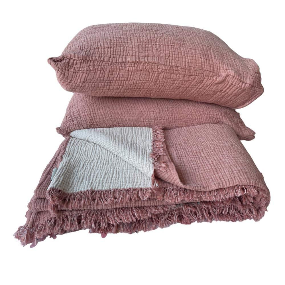 sussexhome Muslin Cotton Coverlet