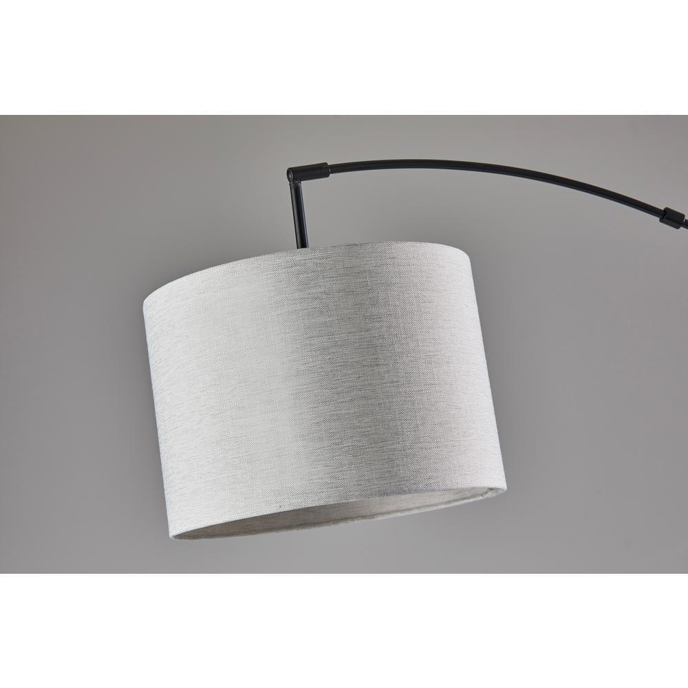 Bowery Arc Lamp in Matte Black Color