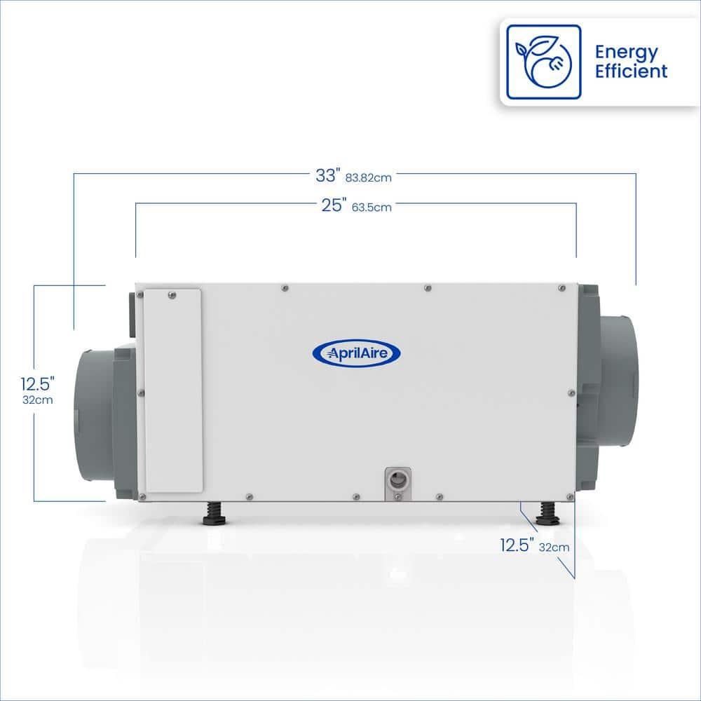 Aprilaire 70 pt 2800 sq ft Dehumidifier - Energy Efficient