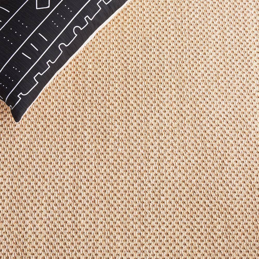 Natural Fiber NF141 Power Loomed Indoor Accent Rug - Maize/Brown - 2'x3' - Safavieh.
