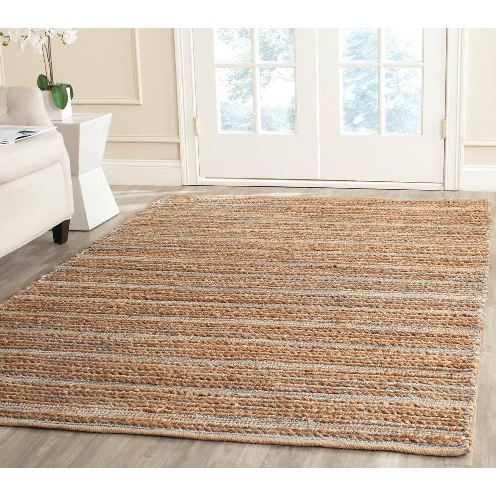 Cape Cod CAP851 Woven Indoor Area Rug - Blue - 4'x6' - Safavieh