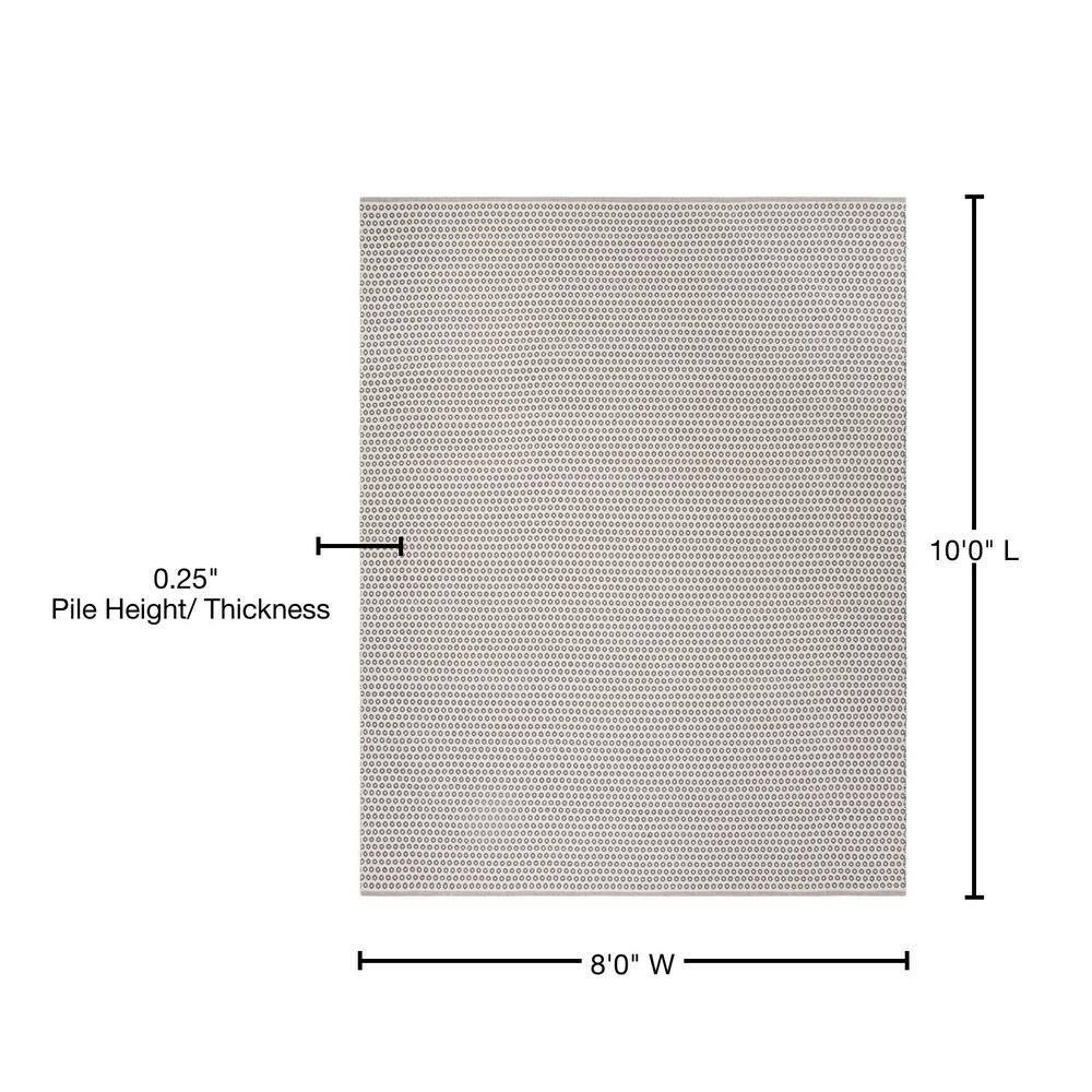 Montauk MTK616 Hand Woven Indoor Area Rug - Grey/Ivory - 8'x10' - Safavieh.