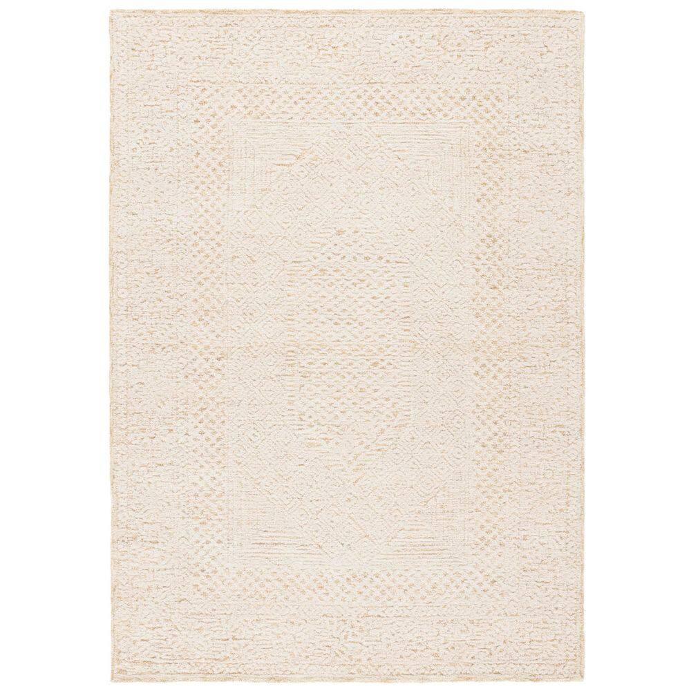 Textural TXT305 Hand Tufted Indoor Area Rug - Gold/Ivory - 5'x8' - Safavieh