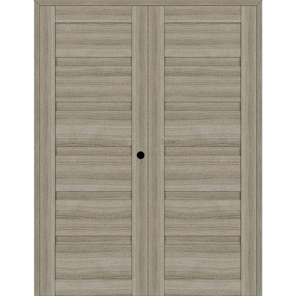 Belldinni Louver Solid + Manufactured Wood Paneled Prehung Door