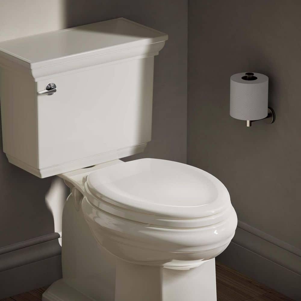 Stonewood Quiet-Close Compression-Molded Wood Toilet Seat