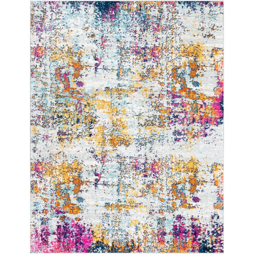 Livabliss Sunderland Modern Abstract Area Rug,7'10" x 10'2",Multi