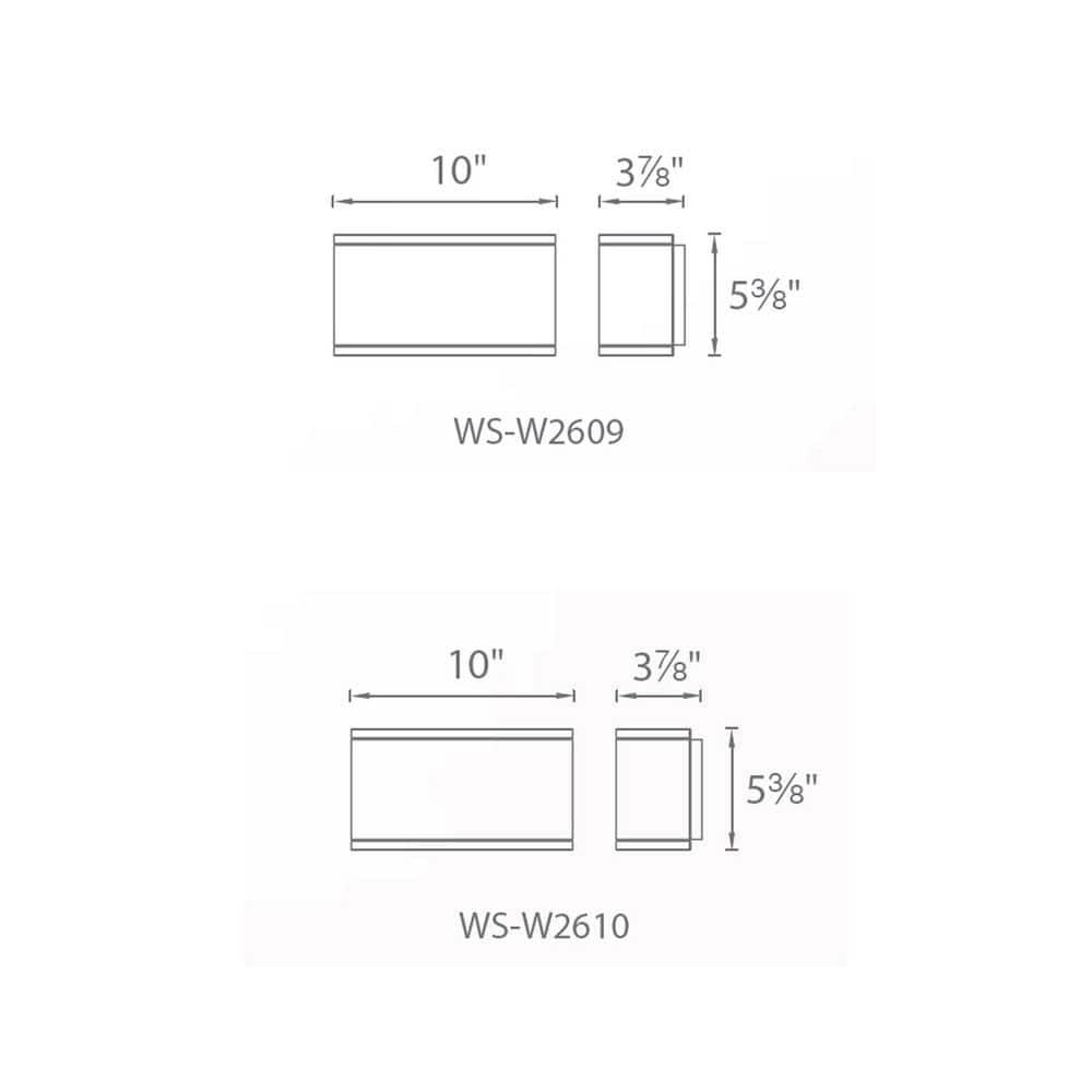 Tube Aluminum LED Wall Light