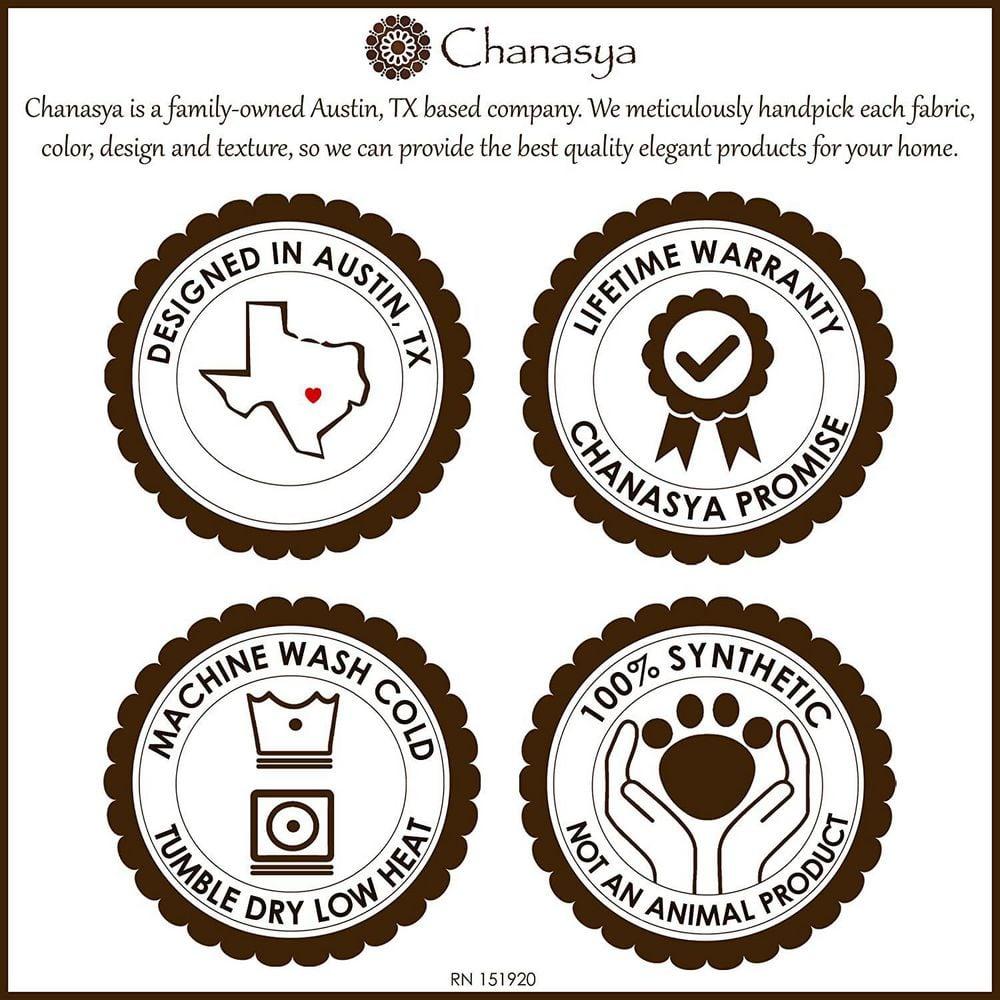 Chanasya Faux Fur Throw