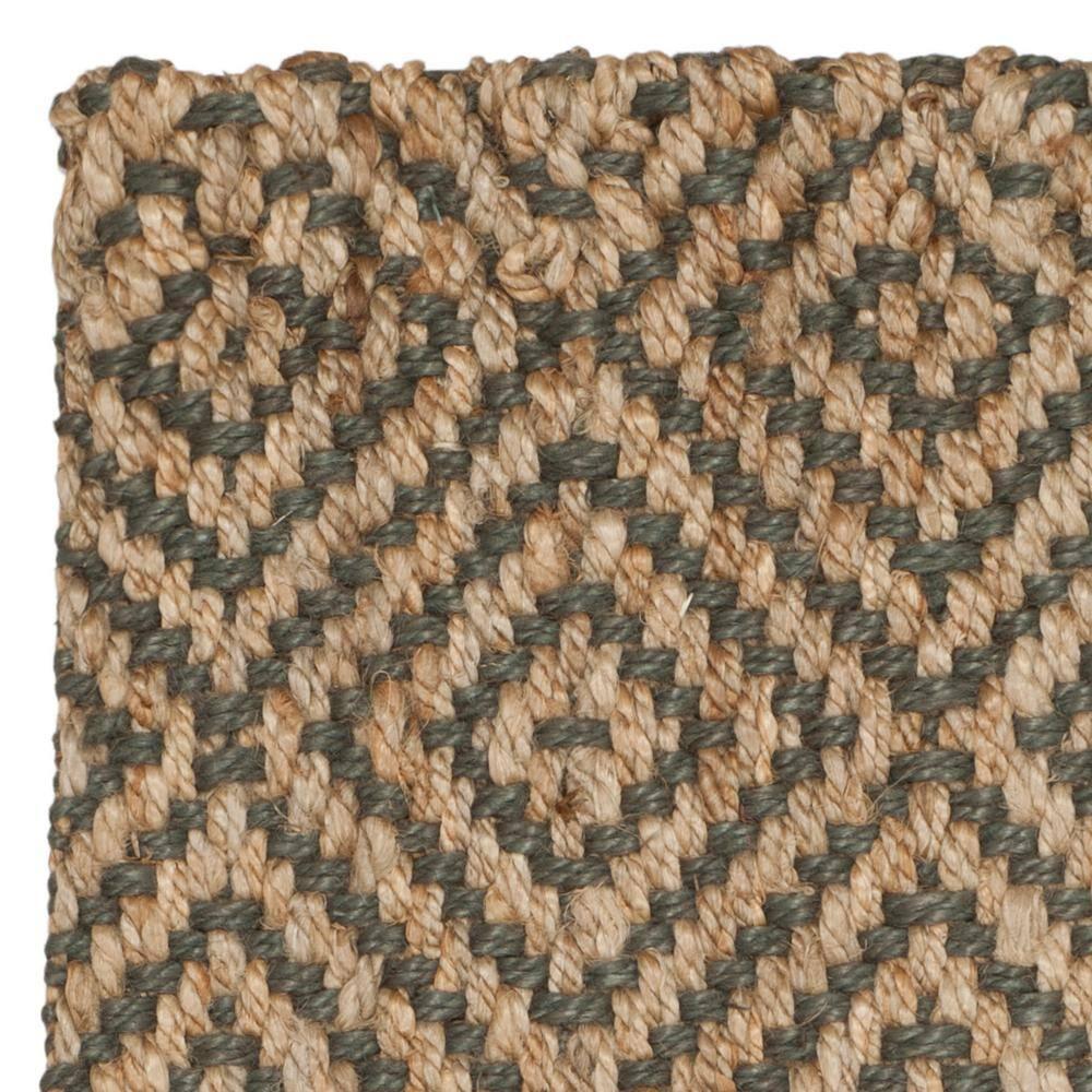 Natural Fiber NF181 Hand Woven Indoor Accent Rug - Natural/Grey - 2'3"x4' - Safavieh.