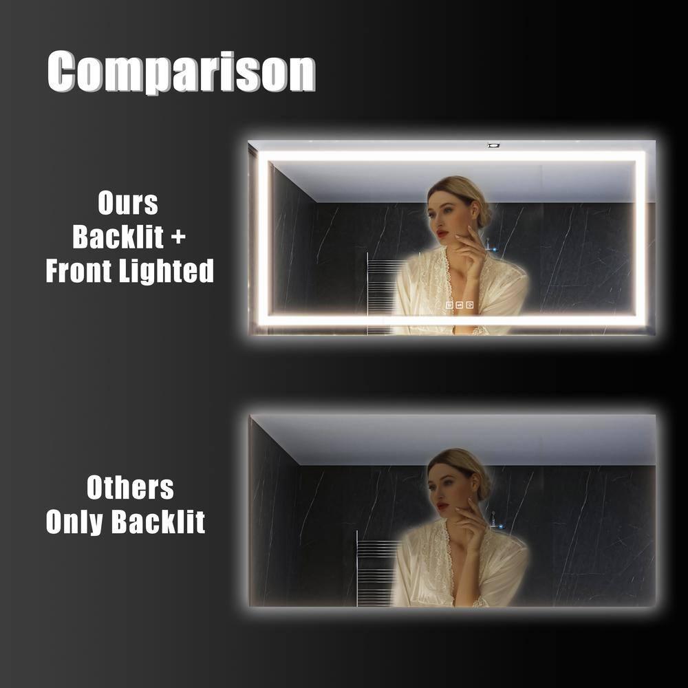 Flat LED Mirror