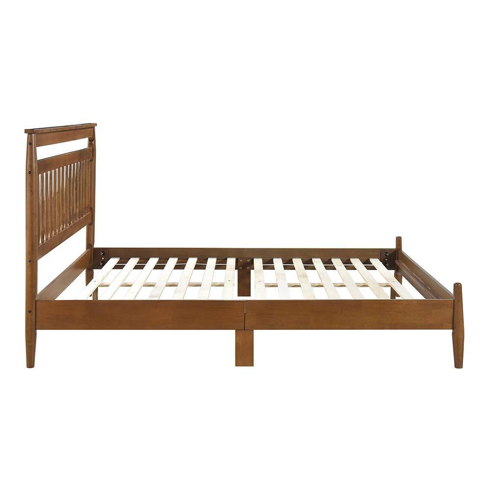 Lexicon Arlo Wood Eastern King Platform Bed in Chestnut