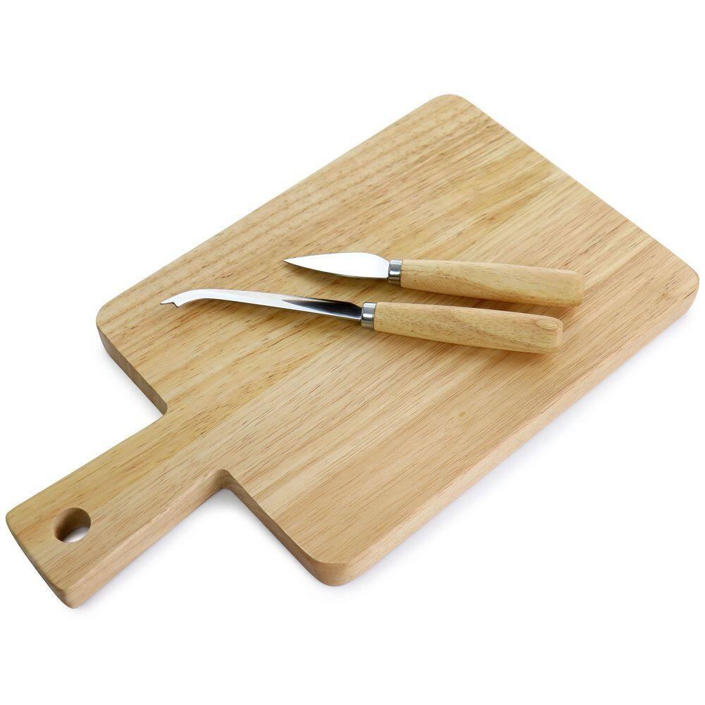 Martha Stewart Martha Stewart 14.25In X 8In Rectangular Serving Board With 2 Cheese Knives