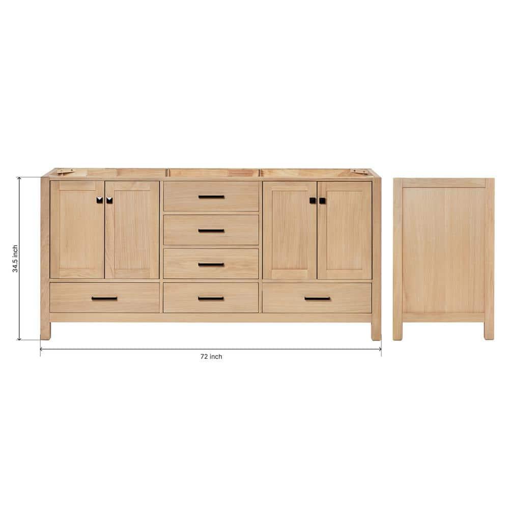 ARIEL Cambridge 72 Bathroom Vanity Base Only