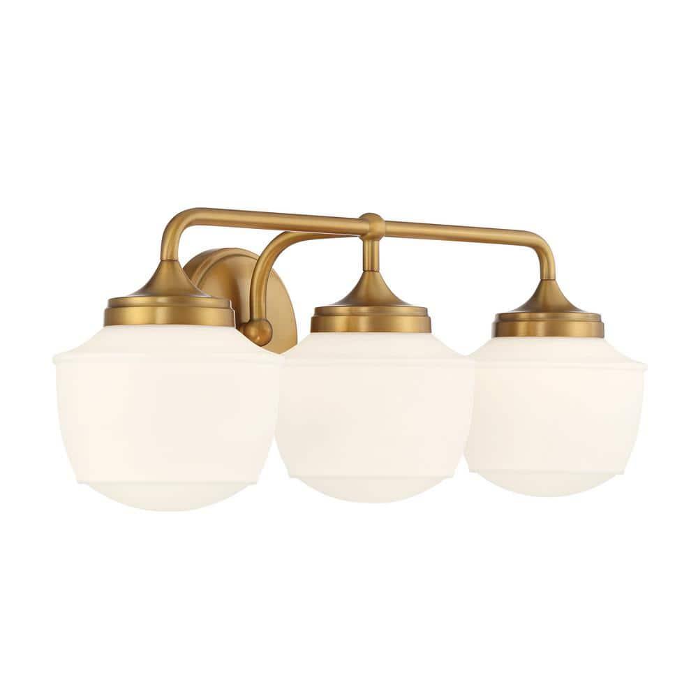 Minka Lavery - Cornwell - 3 Light Bath Vanity-8 Inches Tall and 23 Inches