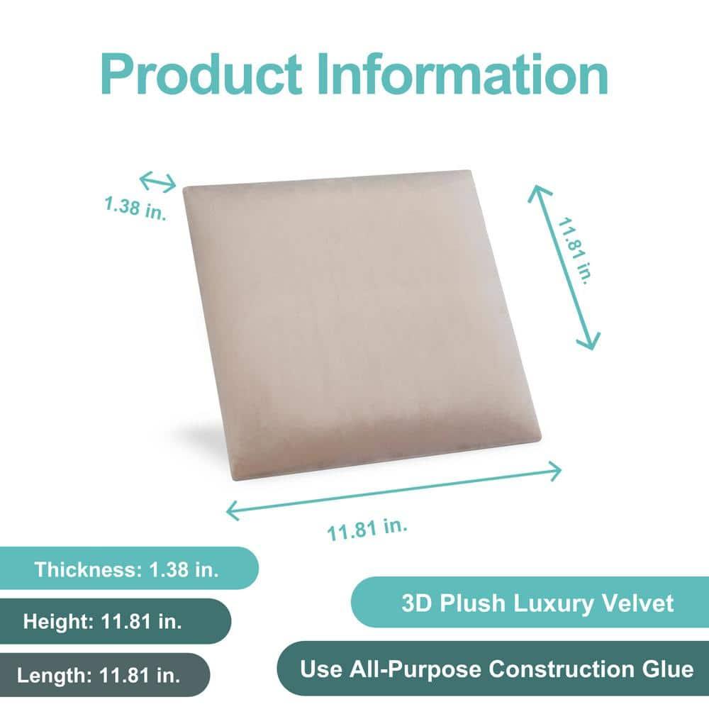 Wall!Supply Luxury Velvet Textile (Set of 2)