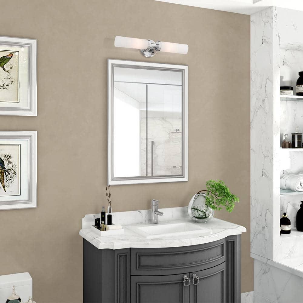 Livex Lighting Aero 2 - Light Vanity in  Polished Chrome