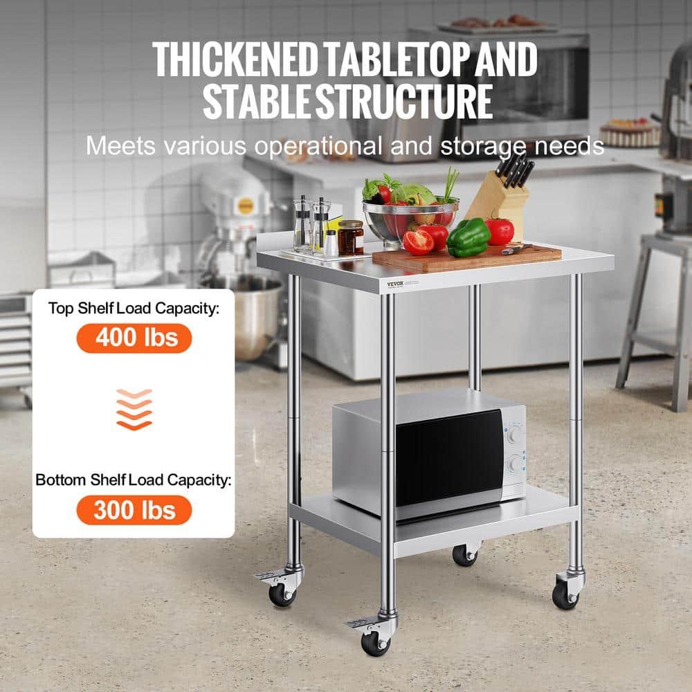 VEVOR Metal Kitchen Cart