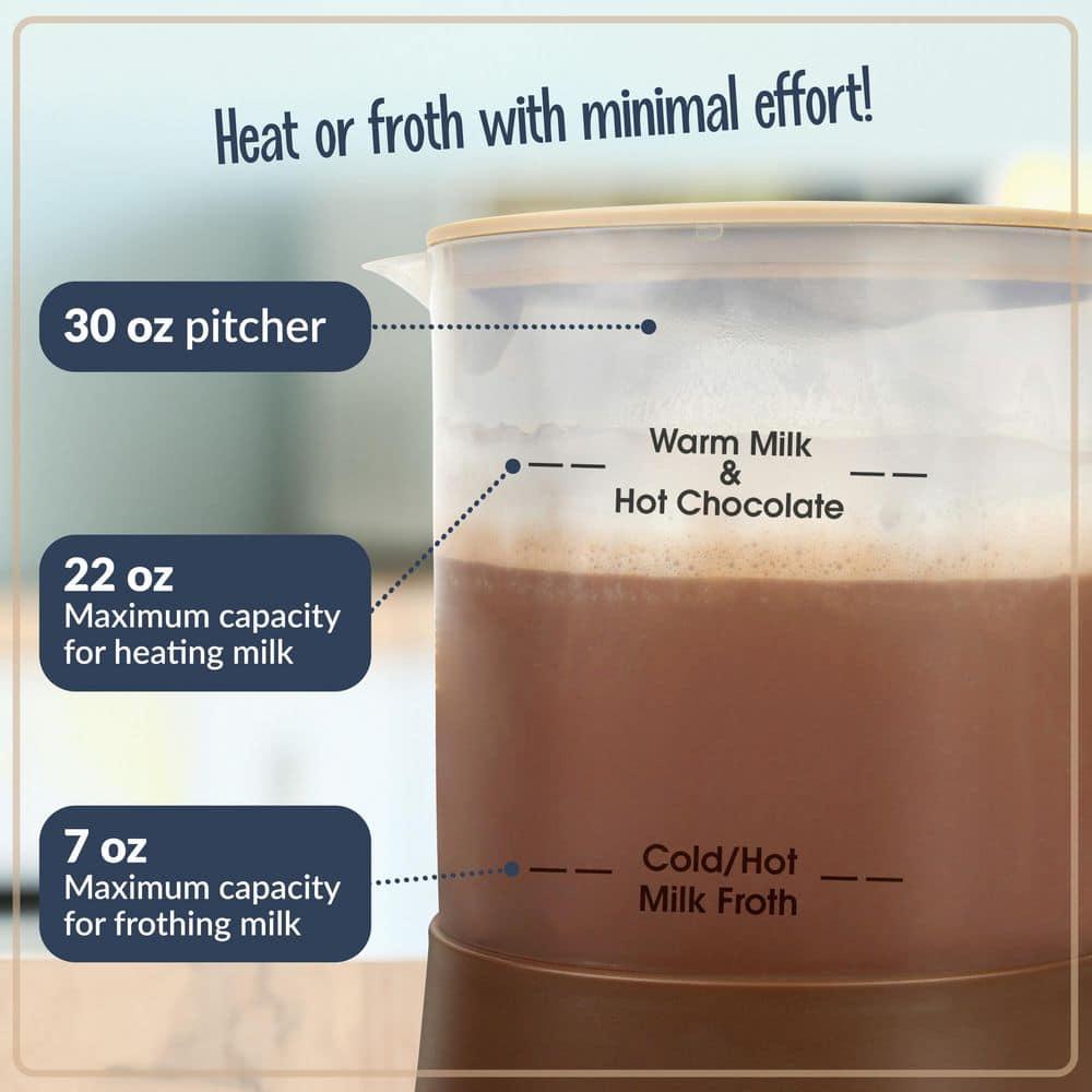 Nostalgia Nostalgia FHCM4BR Frother & Hot Chocolate Maker