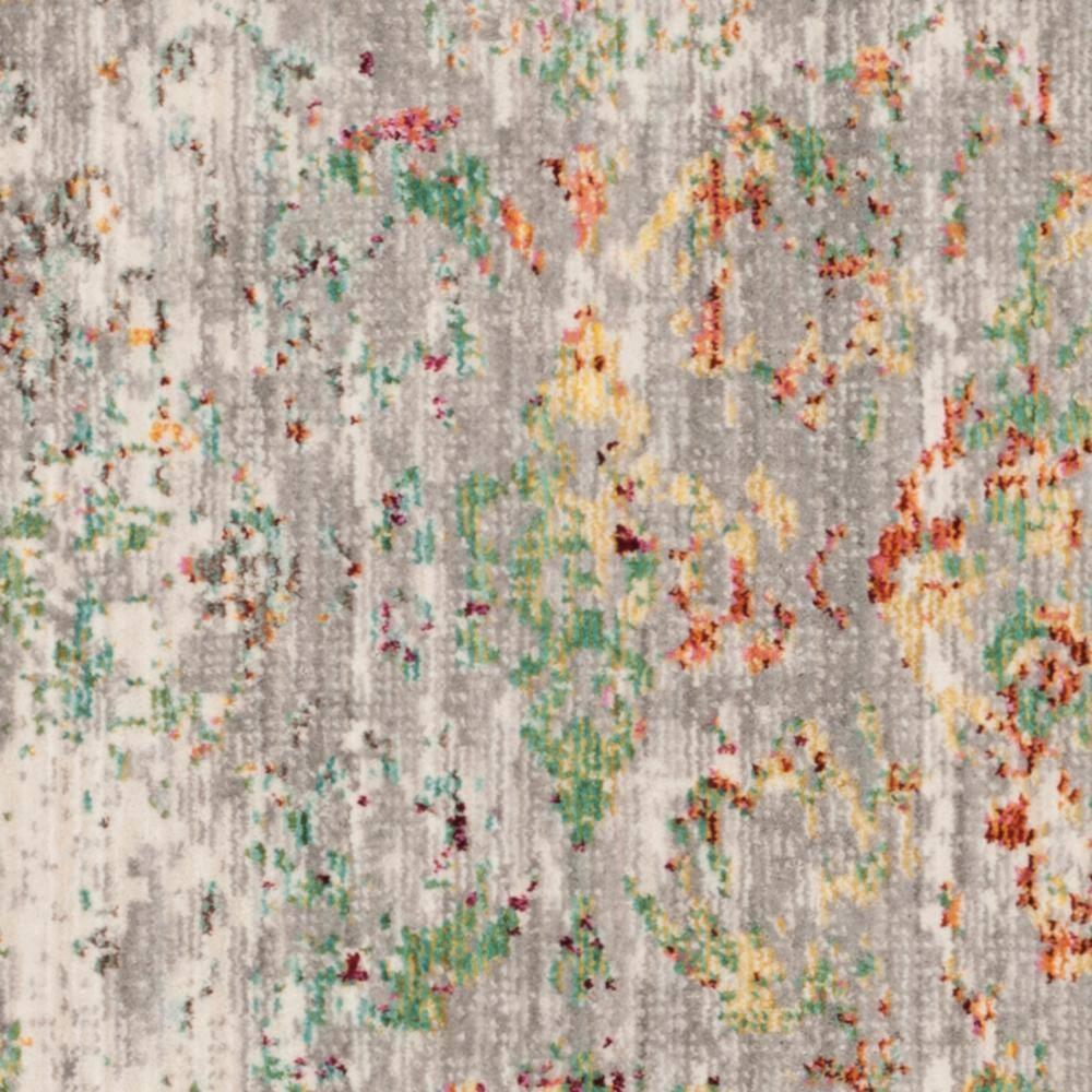 Mystique MYS923 Power Loomed Indoor Accent Rug - Grey/Multi - 3'x5' - Safavieh.