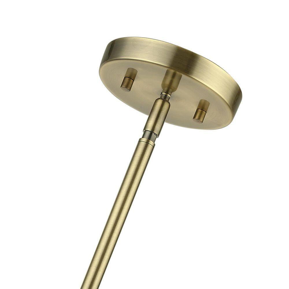 Livex Lighting Copenhagen 5 - Light Chandelier in  Antique Brass