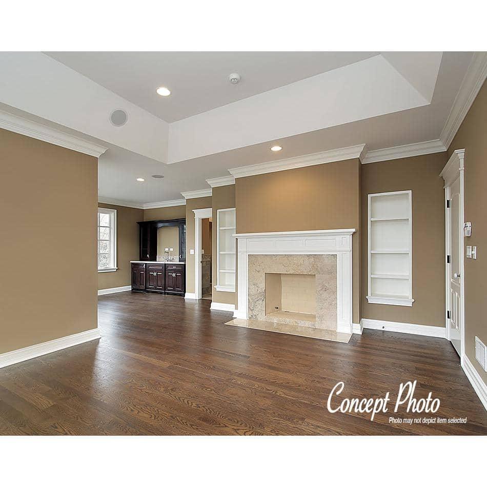 Architectural Products by Outwater L.L.C. 3-15/16 in x 3-15/16 in x 6 in Long Plain Polyurethane Crown Moulding Sample