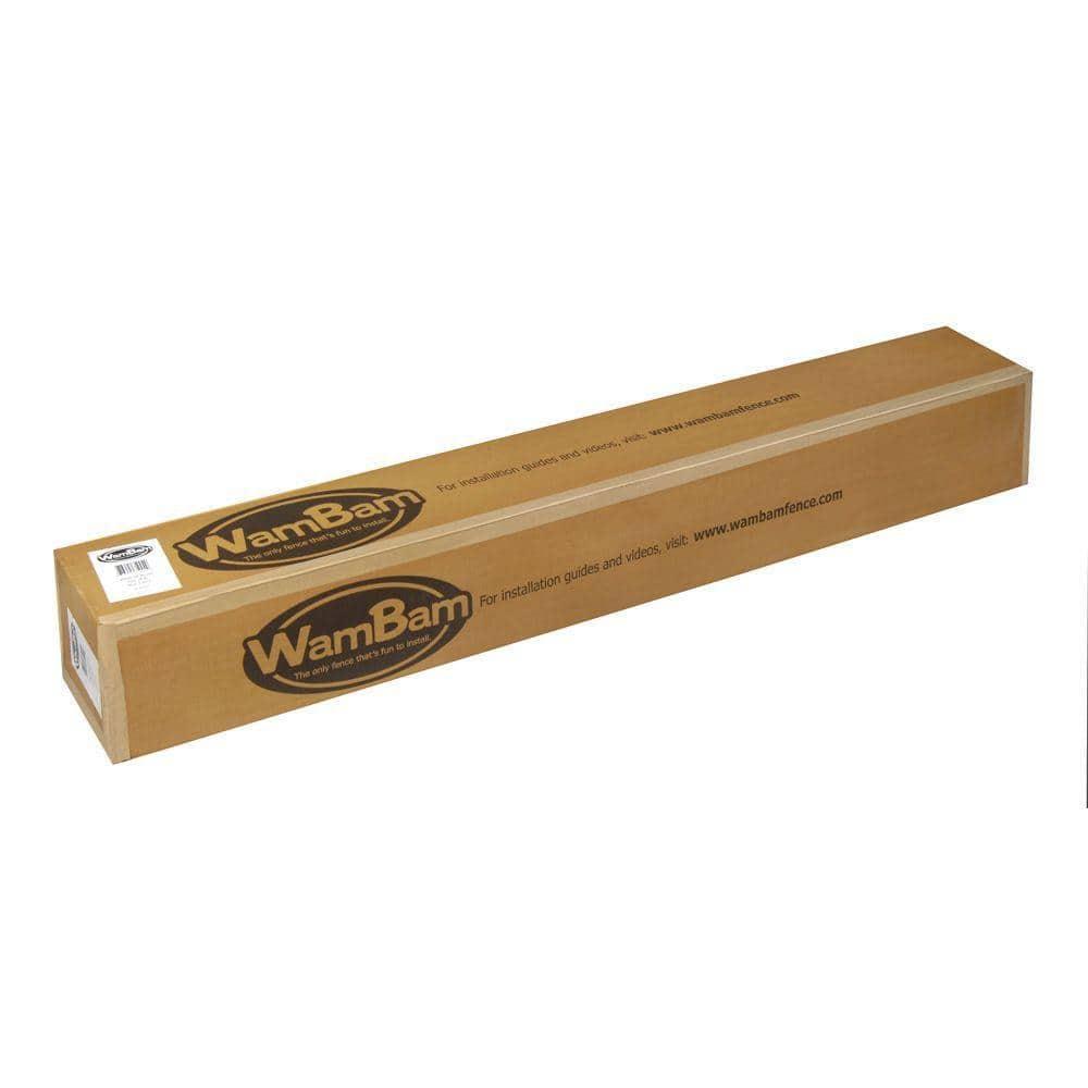 WamBam 4 ft. H x 4 ft. W Traditional Picket Gate