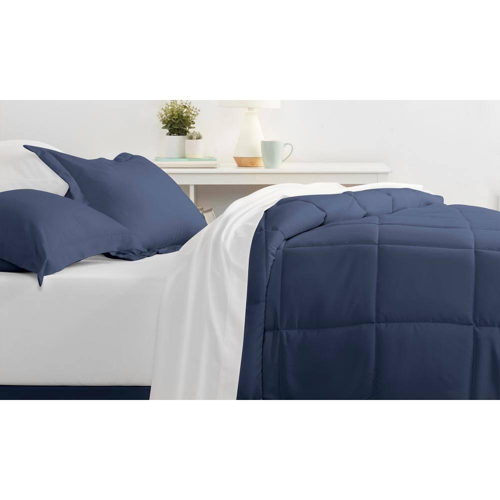 IEnjoy Home Simply Soft 8 Piece Microfiber Complete Bedding Set