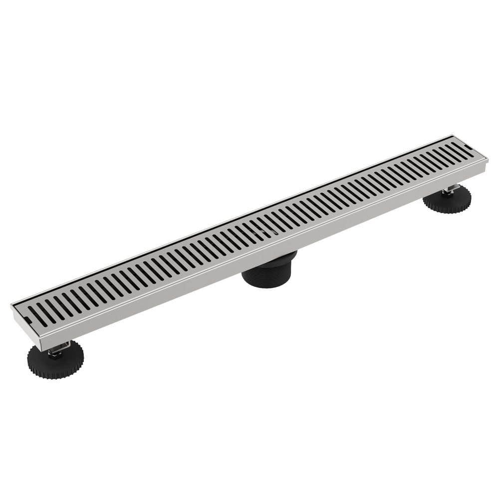 Elan 24" Rectangular Grate Linear Grid Shower Drain