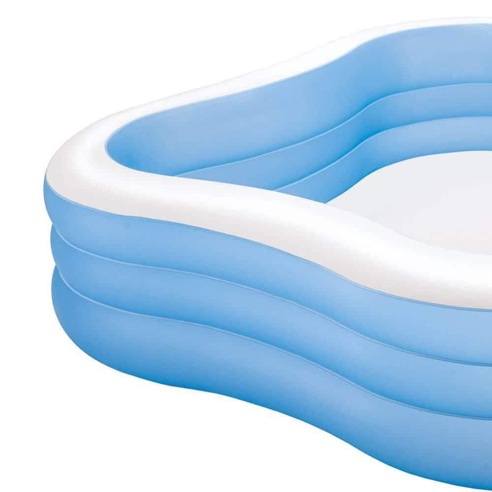 Intex Intex 7.5ft x 22in Beach Wave Swim Center Inflatable Swimming Pool