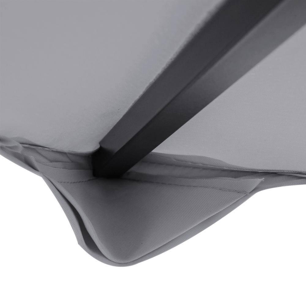 Outsunny Gazebo Replacement Canopy for Model 01 -0153, 2-Tier Top Cover for 9.84' x 9.84' Outdoor Gazebo, Gray (TOP ONLY)