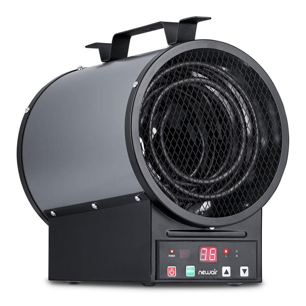 Newair Newair Freestanding or Ceiling/Wall Mounted 4800W Electric Garage Heater 240v, 500 sq. ft. with Remote Control