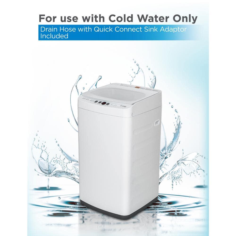 Commercial Care 0.9 Cu. Ft. Portable Washing Machine, Compact Washing Machine with 6 Wash Cycles