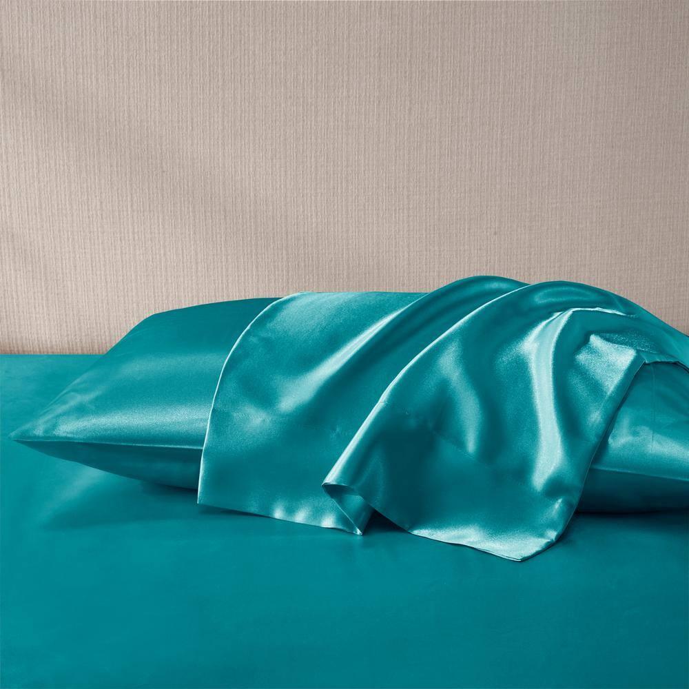Madison Park Essentials Satin Luxury 2PC Pillowcases (Set of 2)