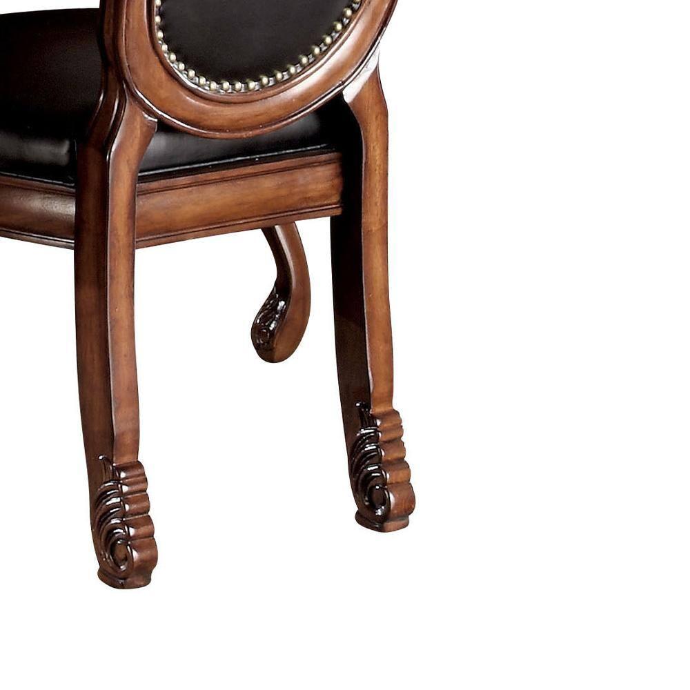 Acme Furniture Industry Inc. Chateau De Ville Side Chair (Set-2) in , Cherry (Set of 2)