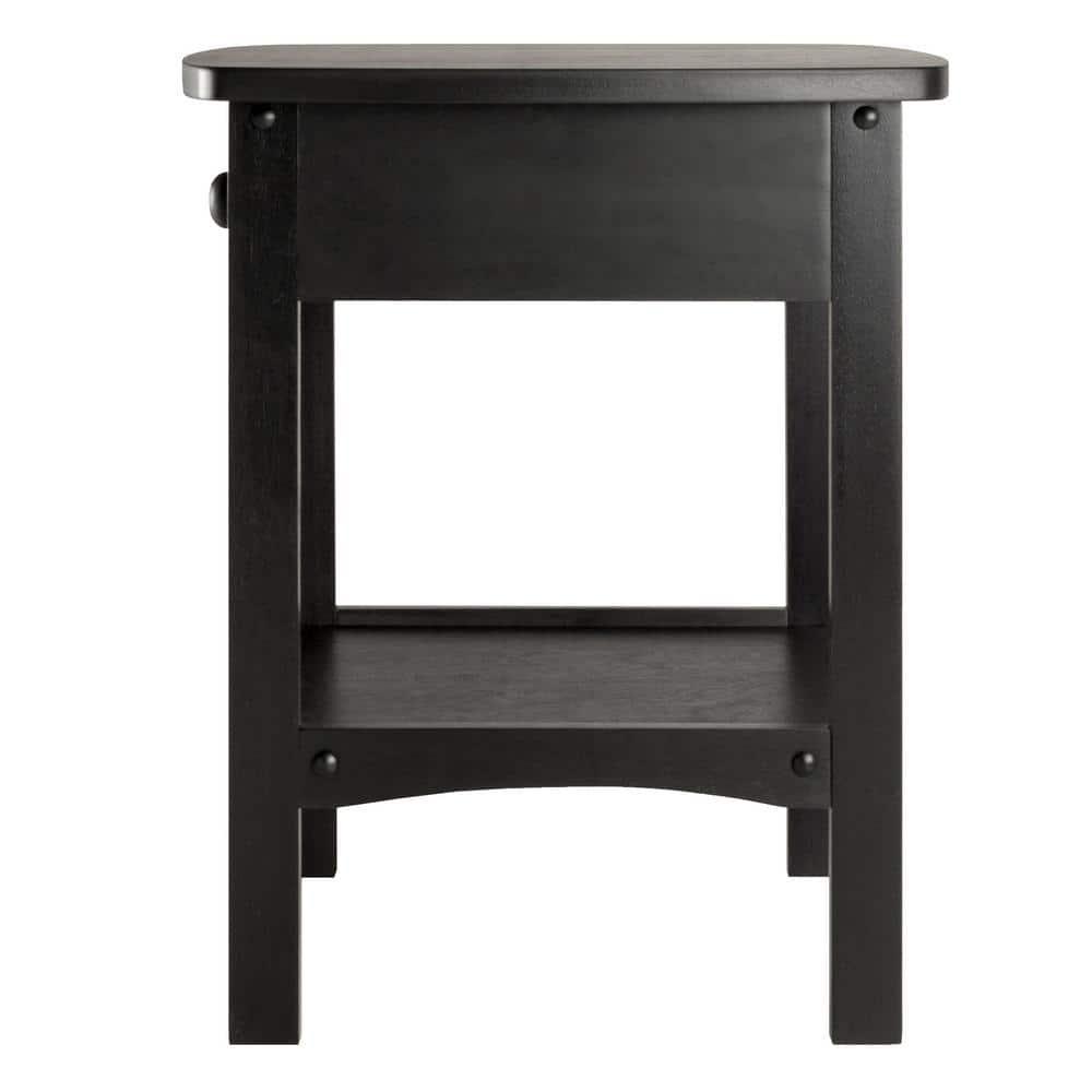Claire Nightstand - Black - Winsome