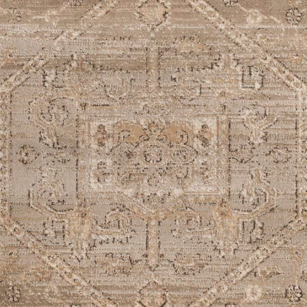 Vintage VTG116 Power Loomed Indoor Area Rug - Mouse - 4'x5'7" - Safavieh.