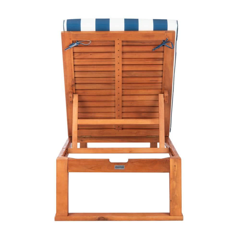 Palmdale Lounge Chair - Outdoor - PAT7015 - Grey/Beige -Safavieh