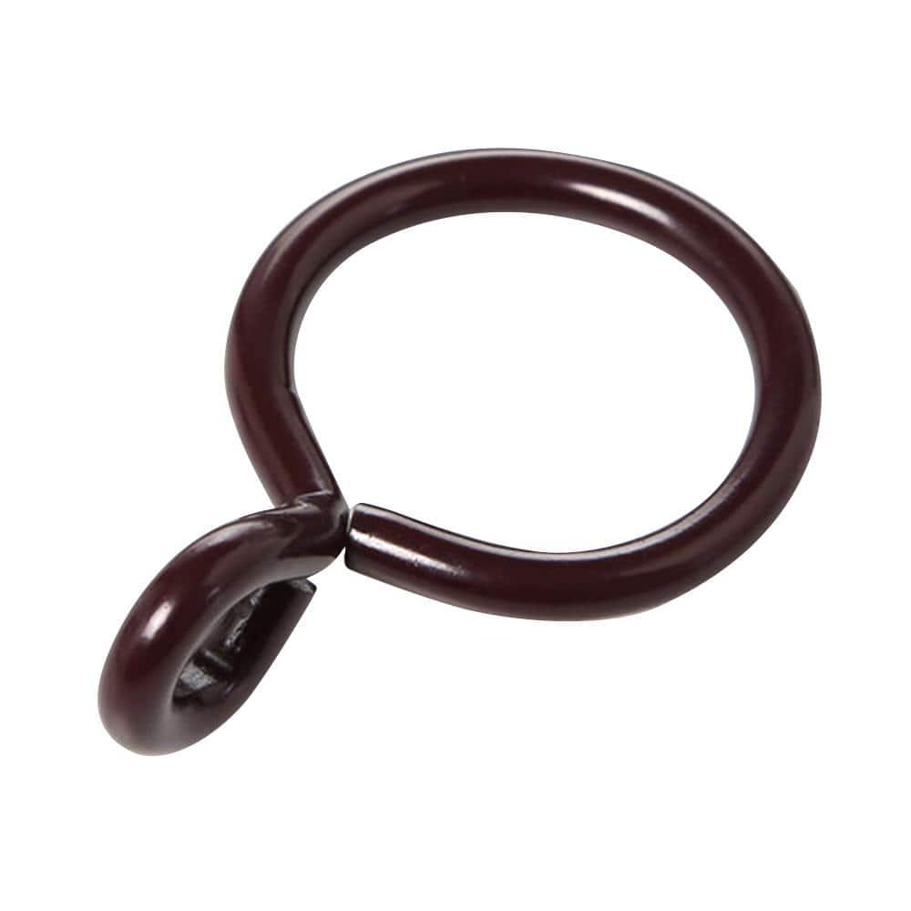 Hart & Harlow Cocoa Steel Curtain ring with eyelet